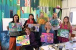 Sacha Beverley Art & Design intuitive art class